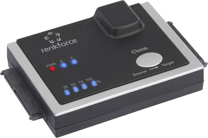 Actual product image Renkforce 1-fold hard disk copy station