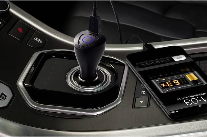 Produktbild Renkforce KFZ-Ladestecker USB mit Bluetooth-Freisprechfunktion