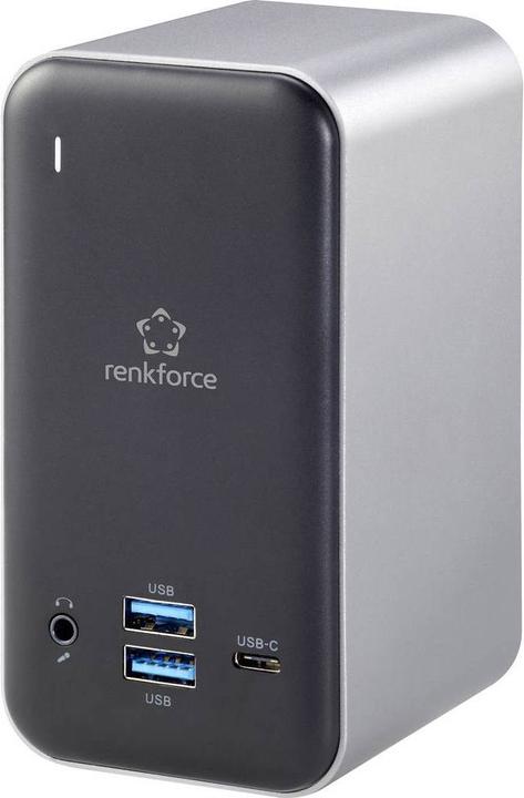 Produktbild Renkforce USB-C Dock Notebook Dockingstation (USB-C, 13 Ports)