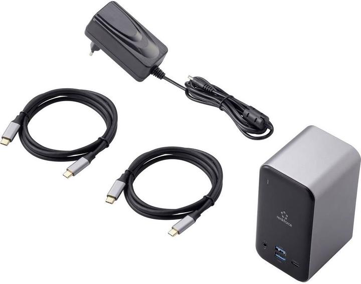 Produktbild Renkforce USB-C Dock Notebook Dockingstation (USB-C, 13 Ports)