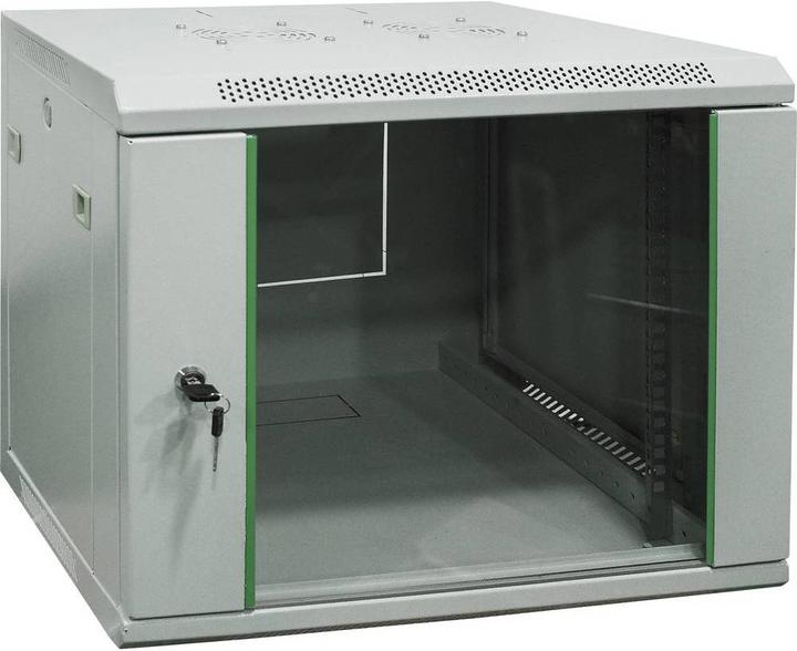 Actual product image Renkforce RF-NC-120 48.30cm (19") wall mount enclosure (W x H x D) 600 x 505.05 x 450 mm 9 U Gray (9 RU, 19 inch rack)