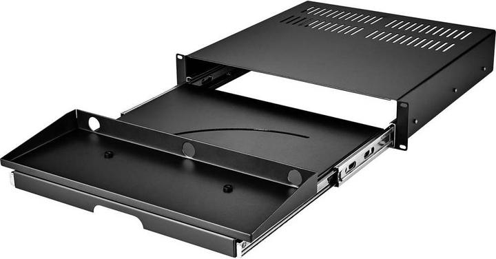 Actual product image Renkforce 48.26 cm (19"³) keyboard drawer & document tray 2 U
