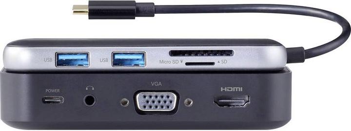 Produktbild Renkforce USB-C Hub zur drahtlosen Bildübertragung (USB-C, 2 Ports)