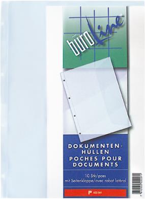 Produktbild BüroLine Dokumenten-Taschen A4 (A4, 10 x)