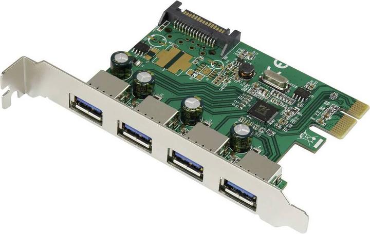 Produktbild Renkforce renkorce 4 Port USB 3 PCI-Express Controller-Karte