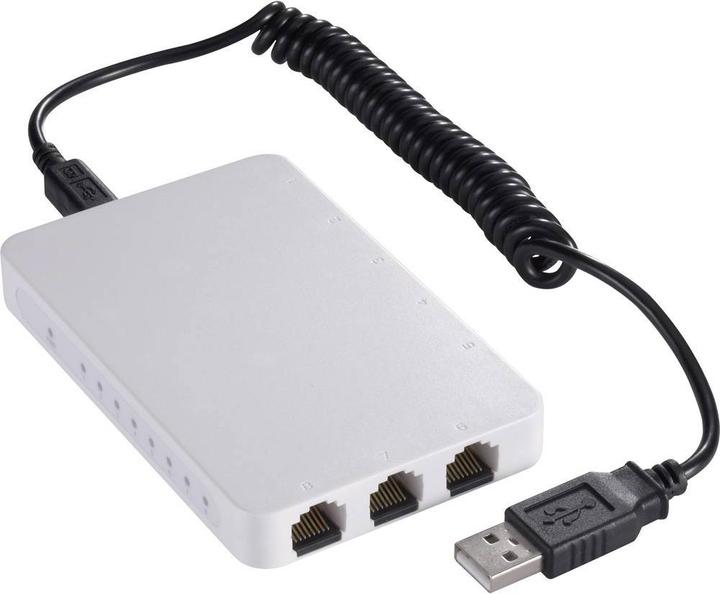 Produktbild Renkforce 8 Port Ethernet Switch superslim mit USB-Stromversorgung