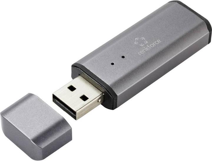 Renkforce Pont USB Casque USB DAC DAC audio USB 24 bits/96kHz (USB-DAC)