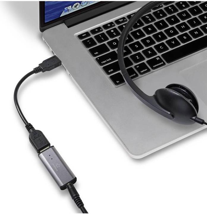 Immagine prodotto Renkforce RF-UHA-300 Amplificatore per cuffie grigio (opaco) (USB-DAC)