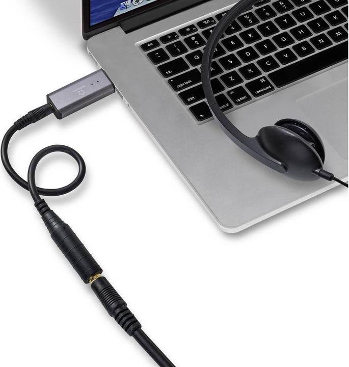 Immagine prodotto Renkforce RF-UHA-300 Amplificatore per cuffie grigio (opaco) (USB-DAC)