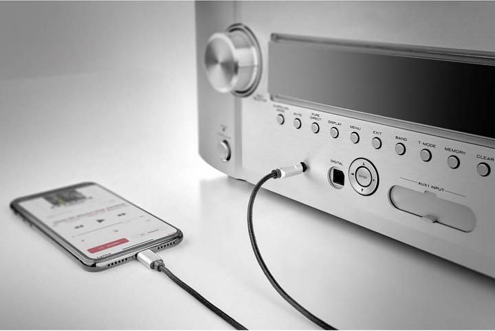 Immagine prodotto Renkforce Cavo da Lightning a jack da 3,5 mm (1.20 m, 2,5 mm, Lightning)