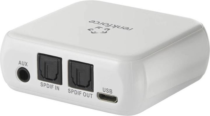Actual product image Renkforce 2-in-1 Mobile Bluetooth Audio Transmitter/Receiver (Transmitter & Receiver)