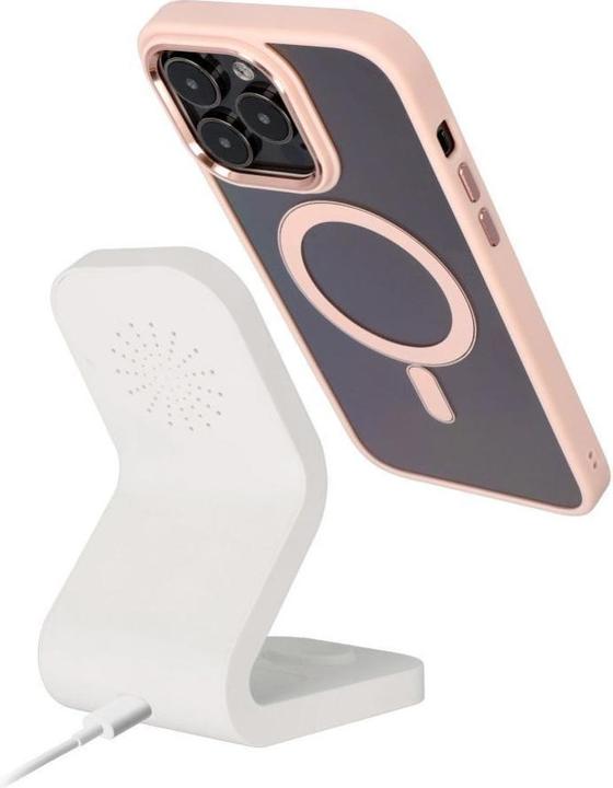 Produktbild OEM Back panel cover COLOR EDGE MAG COVER case compatible with MagSafe for IPHONE 15 Pro pink (Apple iPhone 15 Pro)