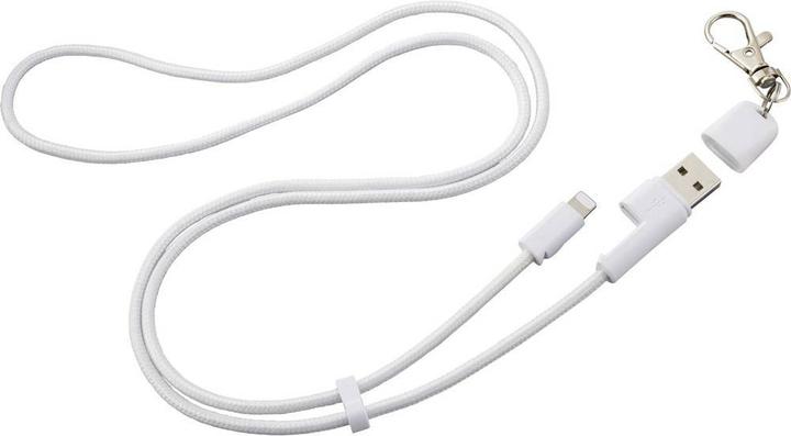 Produktbild Renkforce Schluesselband USB zu Lightning Kabel (0.95 m, 2.50 W)
