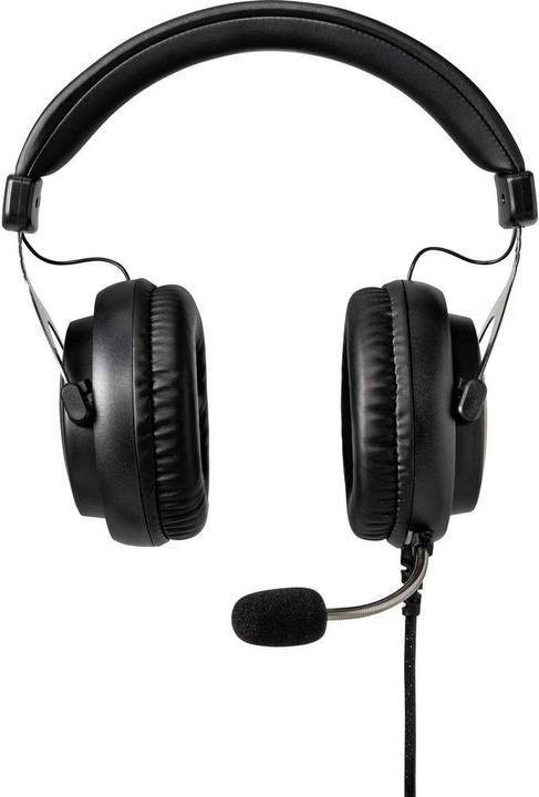 Image du produit Renkforce Gaming Headset USB filaire 7.1 Surround Over Ear noir, avec LED (Filaire)