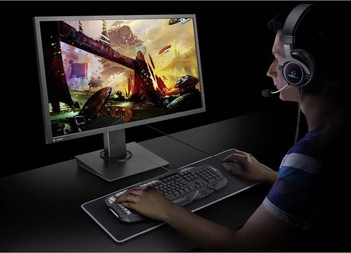Image du produit Renkforce Gaming Headset USB filaire 7.1 Surround Over Ear noir, avec LED (Filaire)