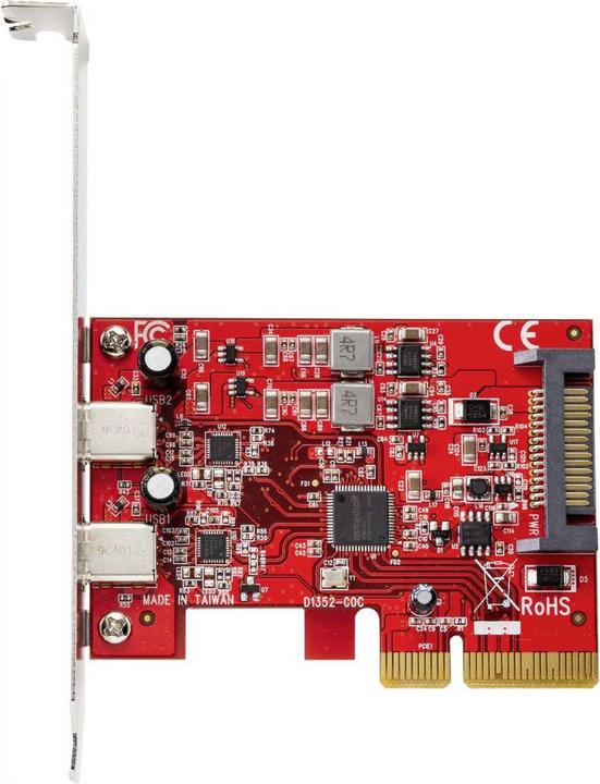 Produktbild Renkforce USB 3.2 Gen2 (USB 3.1) Type-C Controllerkarte 10 Gbps