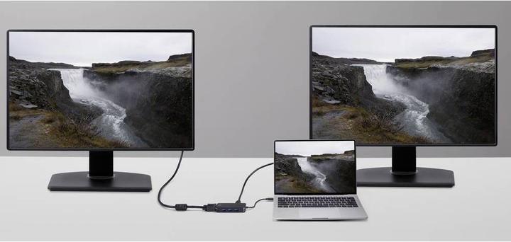 Produktbild Renkforce USB-CÂ® Mini-Dockingstation (USB-C, 6 Ports)