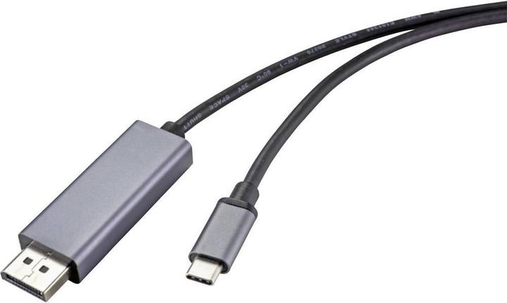 Renkforce DisplayPort — USB Typ C (1 m, DisplayPort)