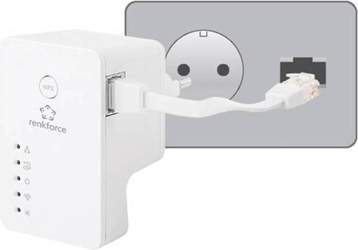 Actual product image Renkforce WLAN Access Point RF-AP-N300Mini (300 Mbit/s)