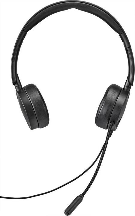 Actual product image Renkforce PC Headset RF HS 360 USB Stereo On Ear (Cable, USB-A)
