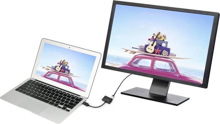 Produktbild Renkforce Display port to HDMI + VGA adapter (0.15 m, VGA, DisplayPort, HDMI)