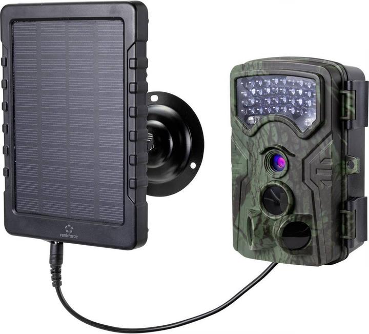 Image du produit Renkforce Panneau solaire universel pour caméras de chasse jusqu'à 6V