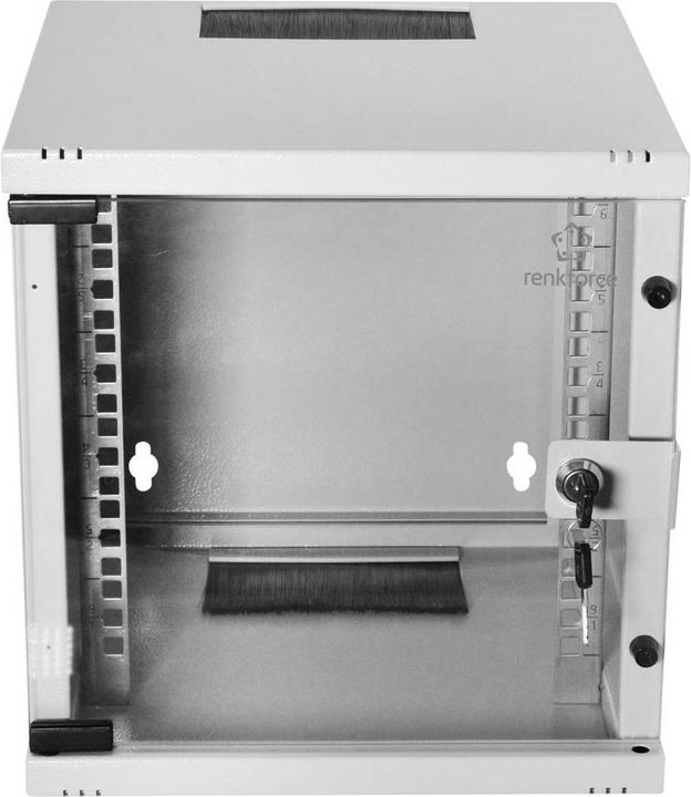 Image du produit Renkforce Boîtier mural 10 6 UH gris (6 HE, Rack 10 pouces)