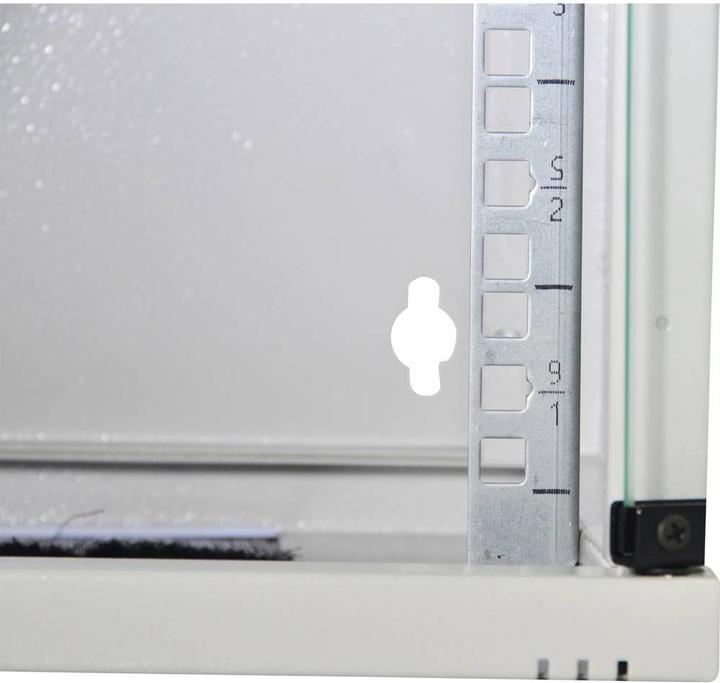 Image du produit Renkforce Boîtier mural 10 6 UH gris (6 HE, Rack 10 pouces)
