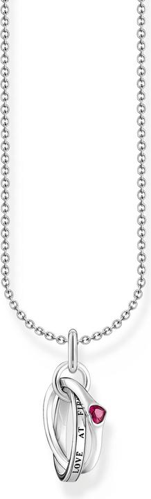 Thomas Sabo Kette mit Together-Ring-Anhänger Silber (925er Silber, 38 - 45 cm)