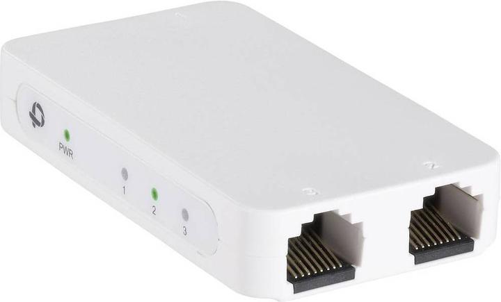 Produktbild Renkforce Ethernet Switches superslim mit USB-Stromversorgung (3 Ports)