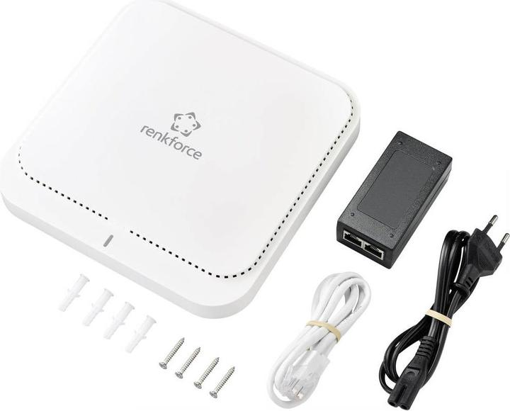 Immagine prodotto Renkforce Punto di accesso wireless a soffitto WiFi 6 3657 Mbps (2400 Mbit/s)