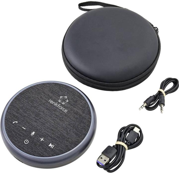 Actual product image Renkforce RF-WCS-500 Wireless Bluetooth Conference Speaker