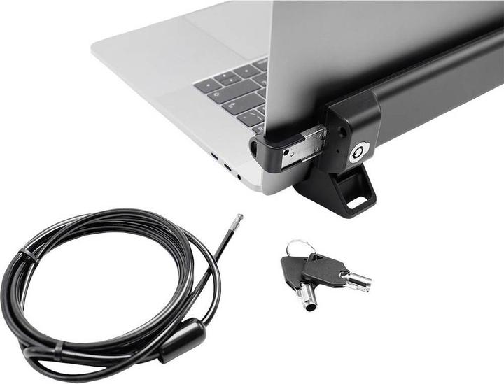 Actual product image Renkforce Universal notebook holder with anti-theft protection from 33 cm (13"³) - 40.6 cm (16"³)