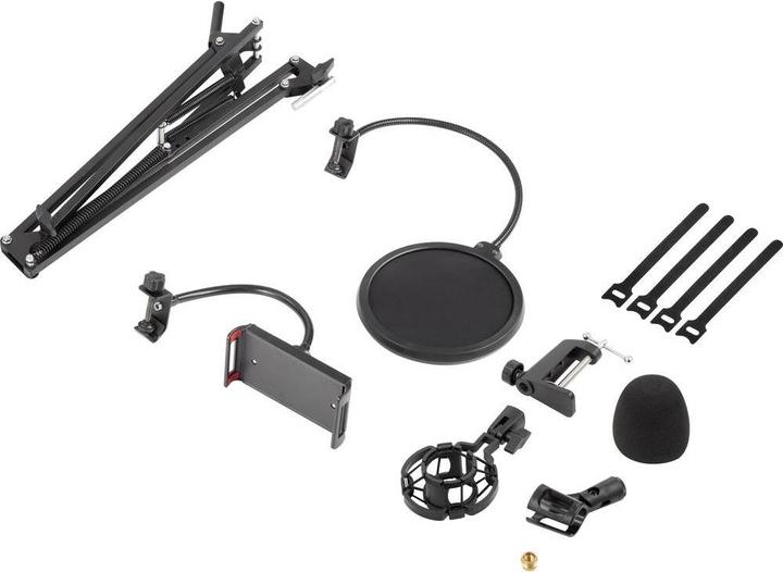 Produktbild Renkforce Mikrofonständer, Pop-Filter und Telefonhalter