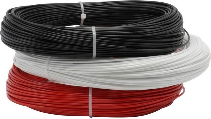 Image du produit Renkforce Kits de test de filament ABS (ABS, 1.75 mm, 600 g, Noir, Rouge, Blanc)