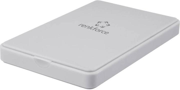Actual product image Renkforce 6.35 cm (2.5"³) SATA Hard Drive Enclosure Rubber USB 3 (2.5")