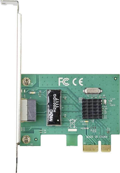 Actual product image Renkforce RF-4752948 Network card 1 GBit/s Gigabit LAN (1 Gbit/s) (Ethernet)