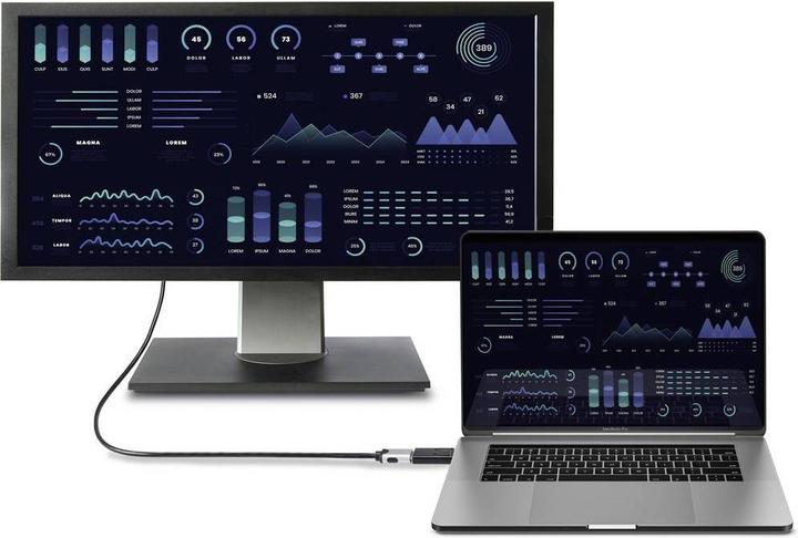 Produktbild Renkforce Displayport auf HDMI-Adapter (HDMI-Buchse Displayport-Stecker) (HDMI)