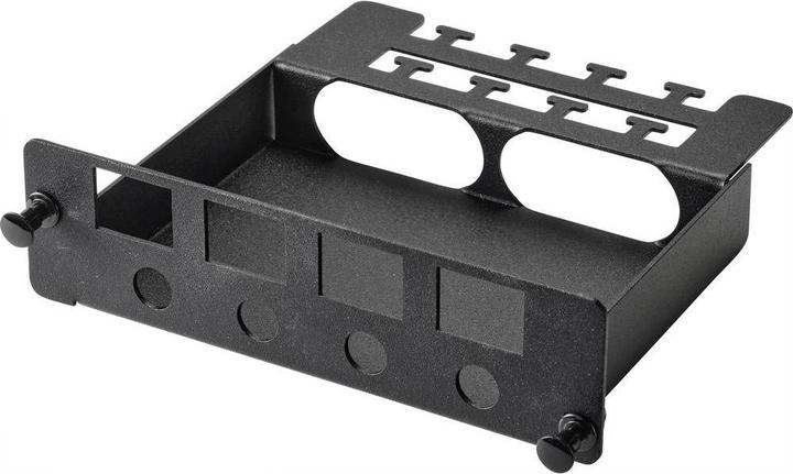 Renkforce 4-port SMA coaxial and 4-port RJ45 cassette module