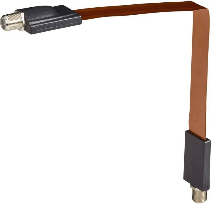 Actual product image Renkforce SAT ribbon cable 0.3 m (Antenna cable)