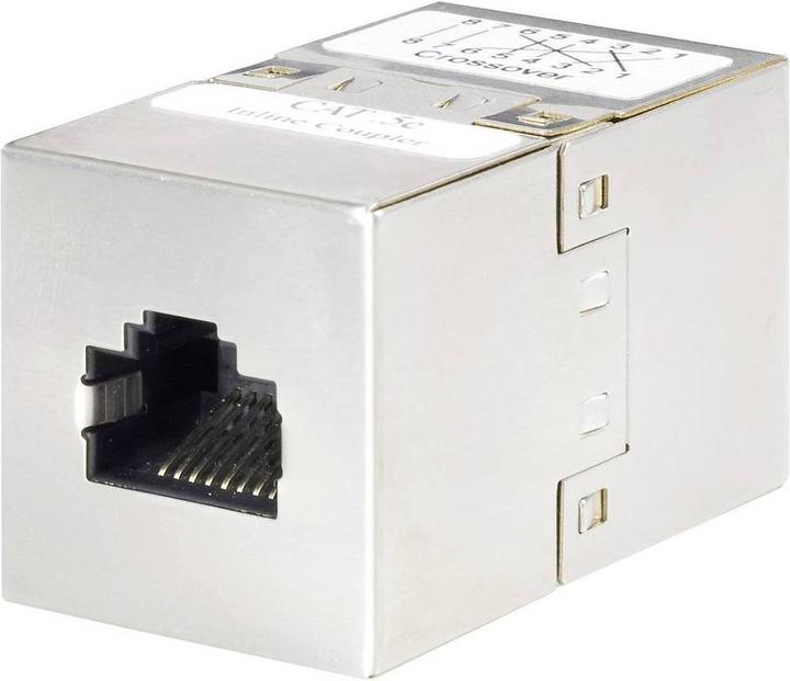 Image du produit Renkforce Double femelle RJ45 CAT 5e - croisé (S/STP, CAT5e)
