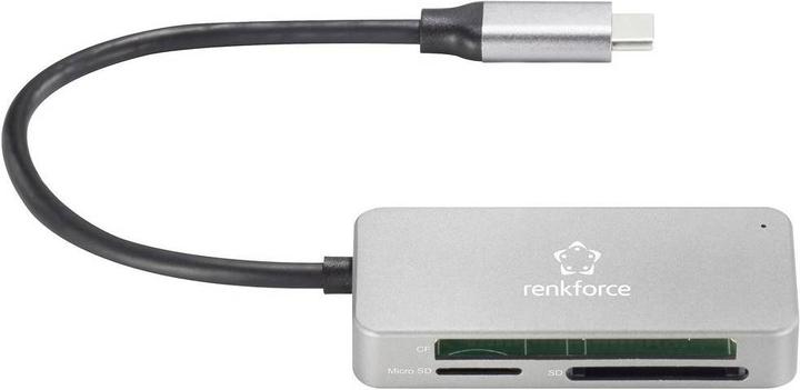 Image du produit Renkforce Lecteur de carte mémoire externe USB 3.2 Gen1 (USB 3.0) USB-C (USB-C)