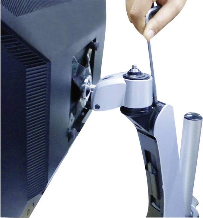 Actual product image SpeaKa Professional Flex 2fach Monitorhalter, Tisc (Table, 27")