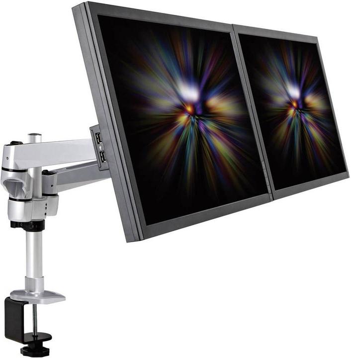Actual product image SpeaKa Professional Flex 2fach Monitorhalter, Tisc (Table, 27")