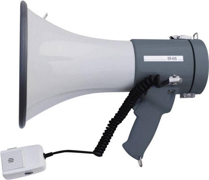 SpeaKa Professional ER-66S Megaphone with Handheld Microphone (Megaphone)