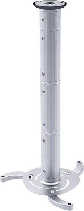 Immagine prodotto SpeaKa Professional Supporto da soffitto per proiettore, regolabile in altezza da 13 a 106 cm (Soffitto)
