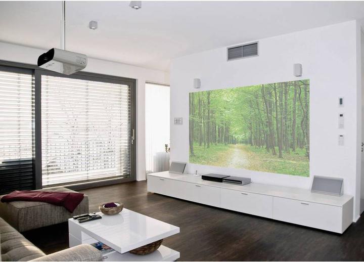 Immagine prodotto SpeaKa Professional Supporto da soffitto per proiettore, regolabile in altezza da 13 a 106 cm (Soffitto)