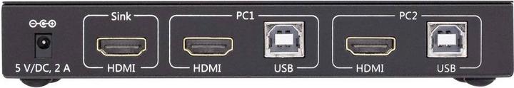 Produktbild SpeaKa Professional 2Ã—1 HDMI KVM Switch mit USB