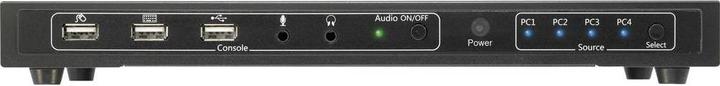 Produktbild SpeaKa Professional 4Ã—1 HDMI KVM Switch mit USB