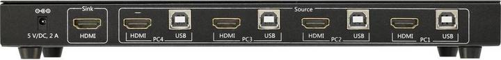 Produktbild SpeaKa Professional 4Ã—1 HDMI KVM Switch mit USB